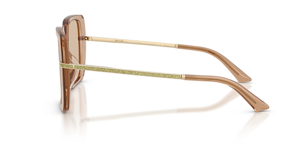 Jimmy Choo JC5048JU XL (55 - 15) with Brown lenses and Brown frame