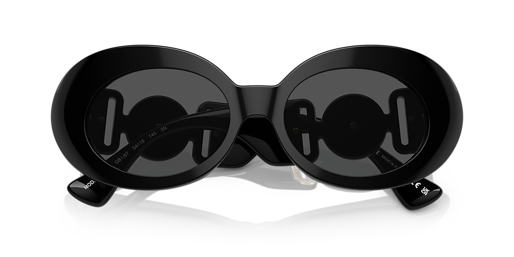 Versace VE4426BU L (54 - 18) with Grey lenses and Black