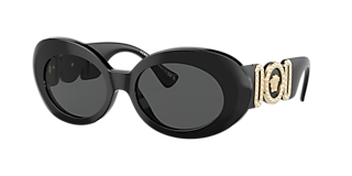 Versace VE4452 L (54 - 19) with Grey lenses and Black frame