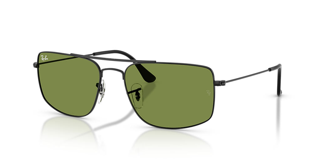 Ray-Ban Explorer III XXL (59 - 18) with Green lenses and Black