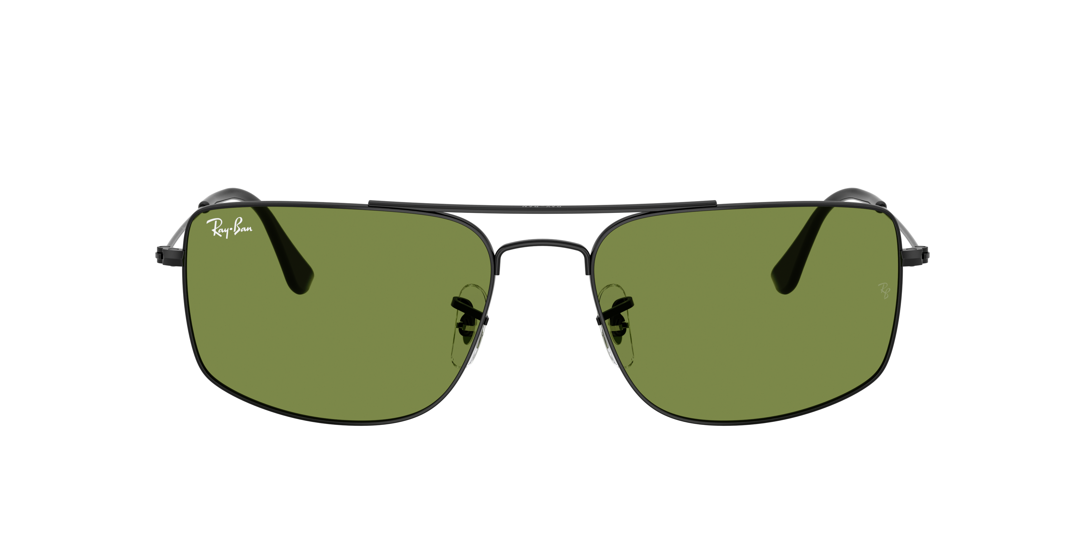Ray-Ban Explorer III XXL (59 - 18) with Green lenses and Black