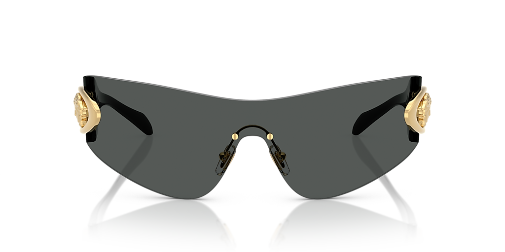 VERSACE VE2280 Dark Grey - Men Luxury Sunglasses, Dark Grey Lens