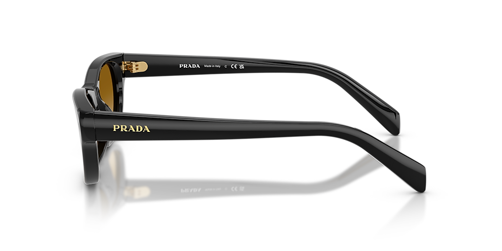 Prada PR C08S S (50 - 20) with Yellow lenses and Black frame