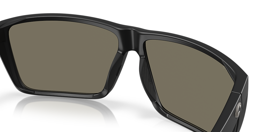 COSTA 6S9121 Rincon II Matte Black - Men Sunglasses, Blue Mirror Lens