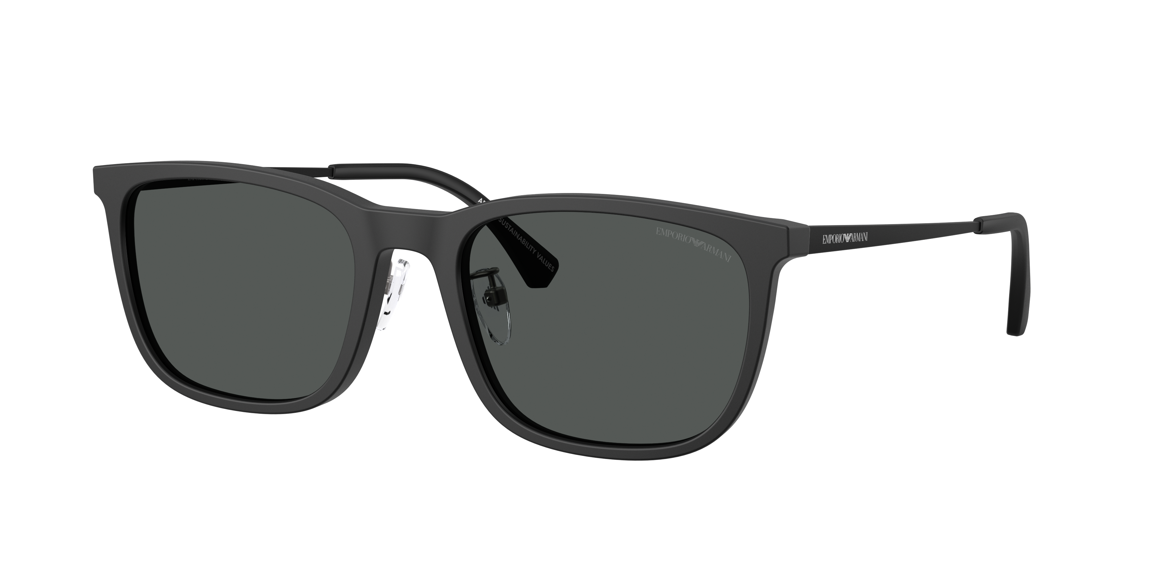 Emporio Armani Man Sunglass EA4275D -  Frame color: Matte Black, Lens color: Dark Grey