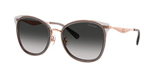 Coach HC7168 CW189 XL (58 - 16) with Grey lenses and Gold