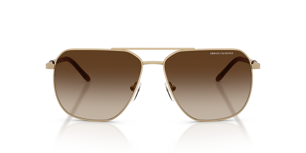 Armani Exchange AX2057S L (59 - 14) with Brown lenses and  display picture 2