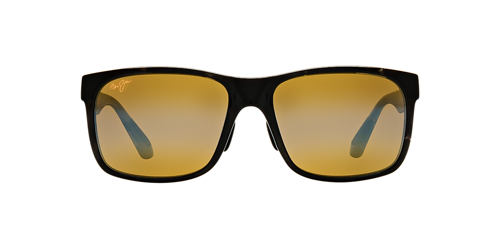 Maui Jim Lani Polarized Yellow & Black Spotted Rectangular Sunglasses(55.5•17) maui jim lani products for sale | eBay main image 4