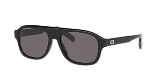 DIOR Dior B27 S1I XL (56 - 16) with Grey lenses and Black frame