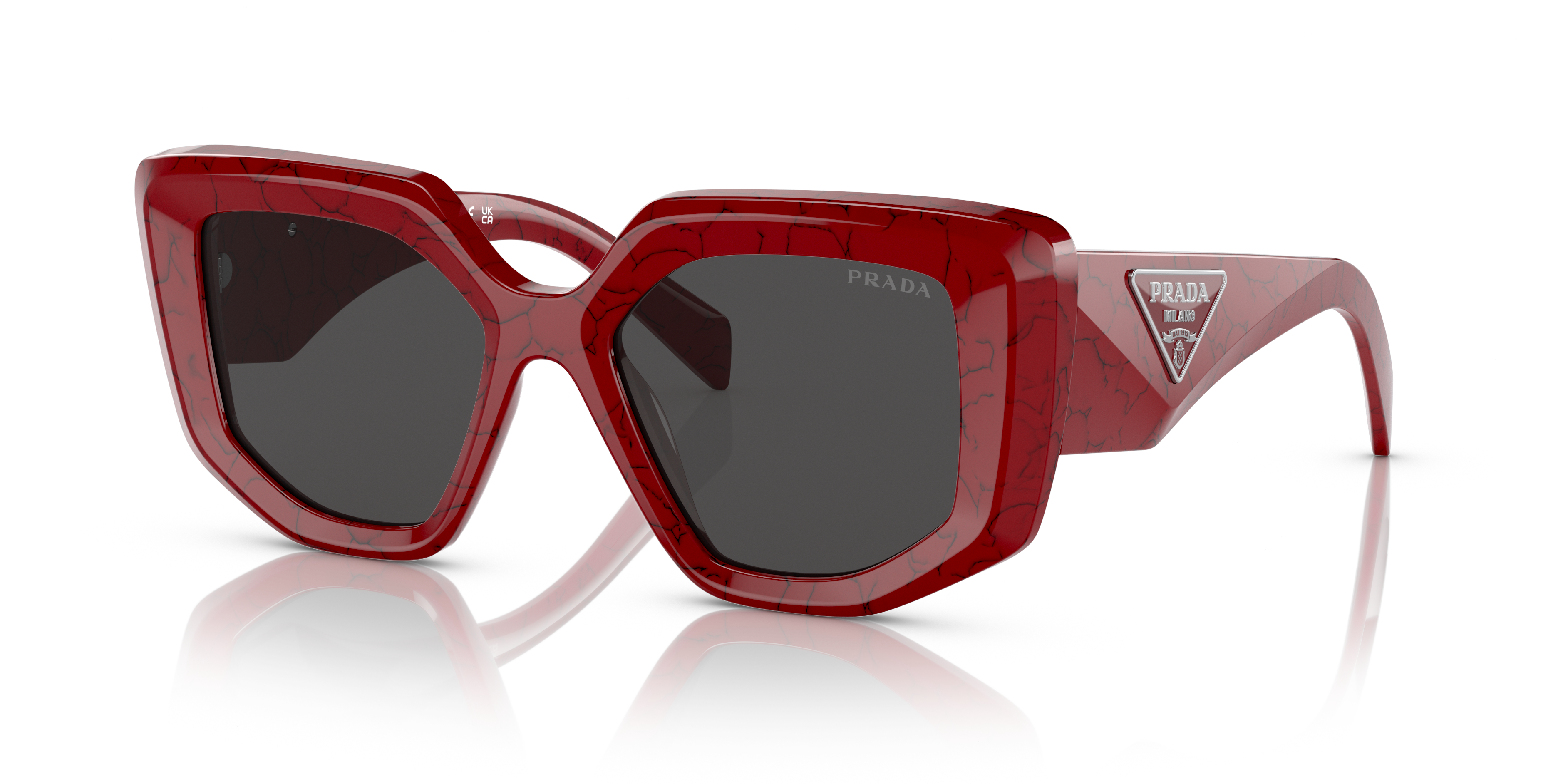PRADA サングラス レッド PR 10ZSF PRADA サングラス レッド PR 10ZSF PR 10ZSF Sunglasses - Prada