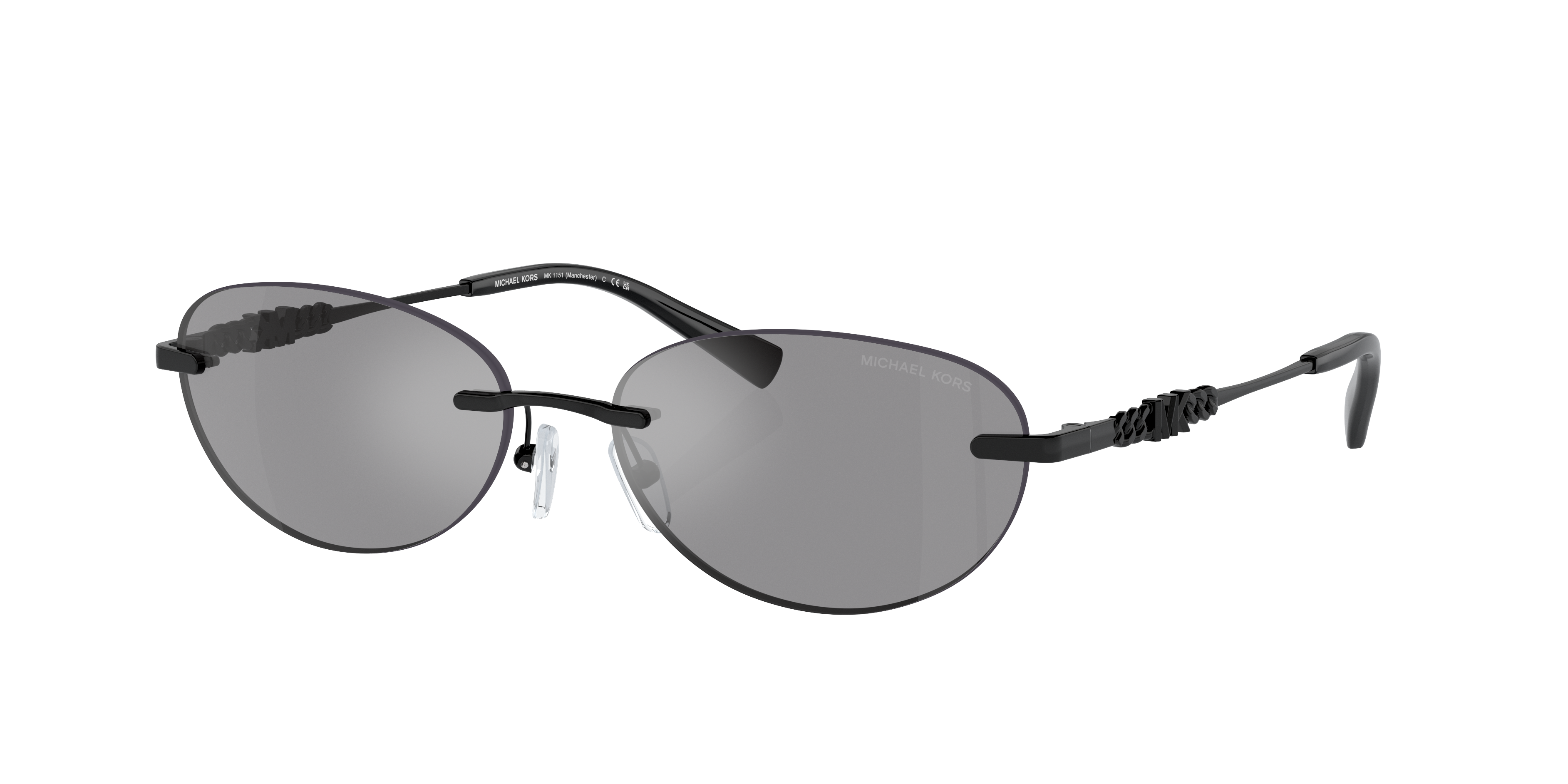 Michael Kors Woman Sunglass Mk1151 Manchester In Black