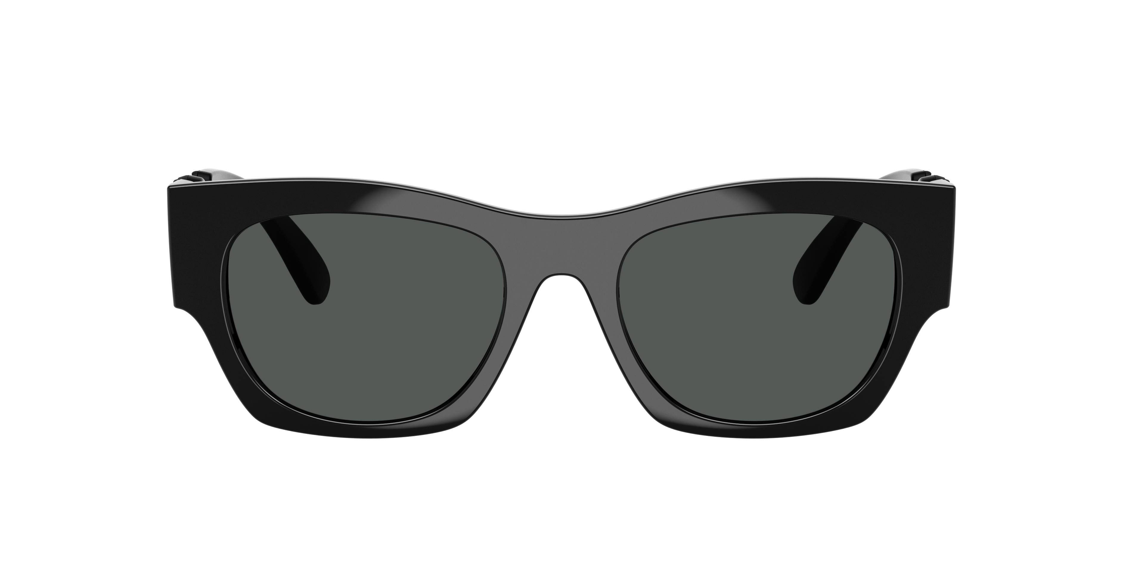 【500円引きクーポン】 Versace VE4479U M (52 - 19) with Grey lenses and Black frame ビリヤード