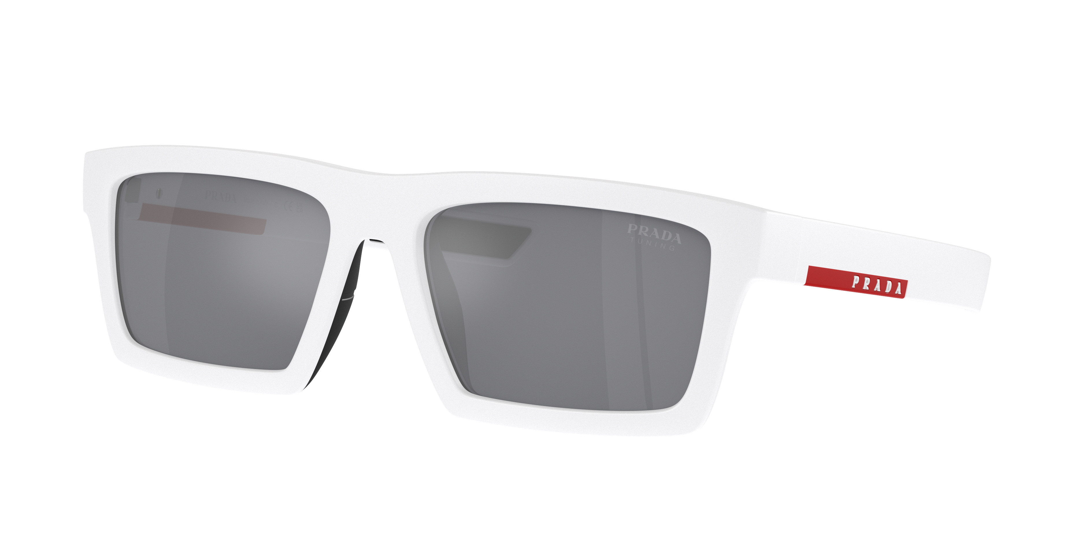 Prada Linea Rossa PS 02ZSU XXL (58 - 18) with Blue lenses and