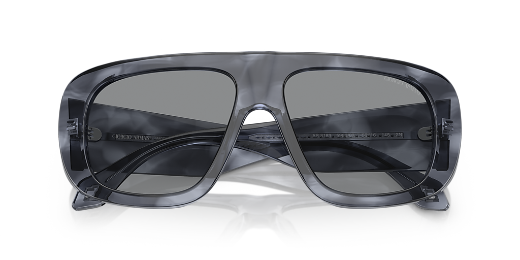 Giorgio Armani Sunglasses w/ Swarovski crystals Giorgio Armani AR8183 M (56 - 16) with Transparent lenses  main image 2
