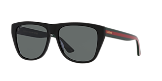 サングラス GUCCI Gucci - GG1627S - 001 orange orange brown Gucci GG1627S XS (51 - 22) with Brown lenses and Orange