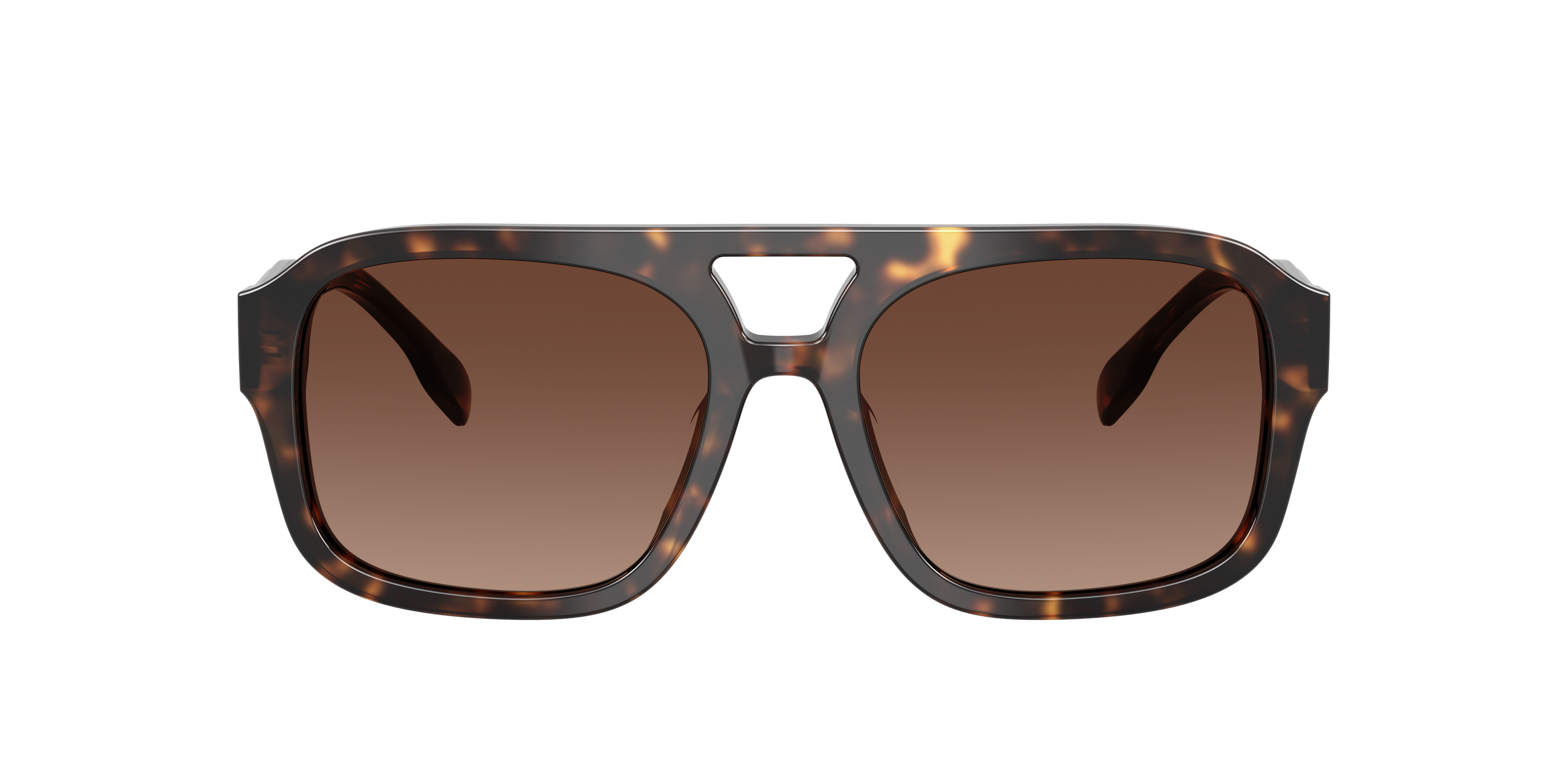 Tory Burch Tortoiseshell Square Sunglasses In Brown