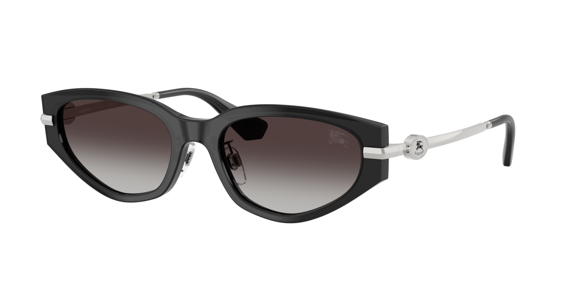 Burberry Woman Sunglass BE4493D - Frame color: Grey, Lens color: Grey Gradient