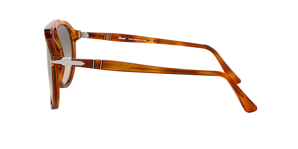 PERSOL PO3217S Terra Di Siena - Men Luxury Sunglasses, Grey Gradient Lens