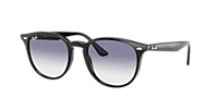 Ray-Ban RB4259F L (53 - 20) with Yellow lenses and Black frame