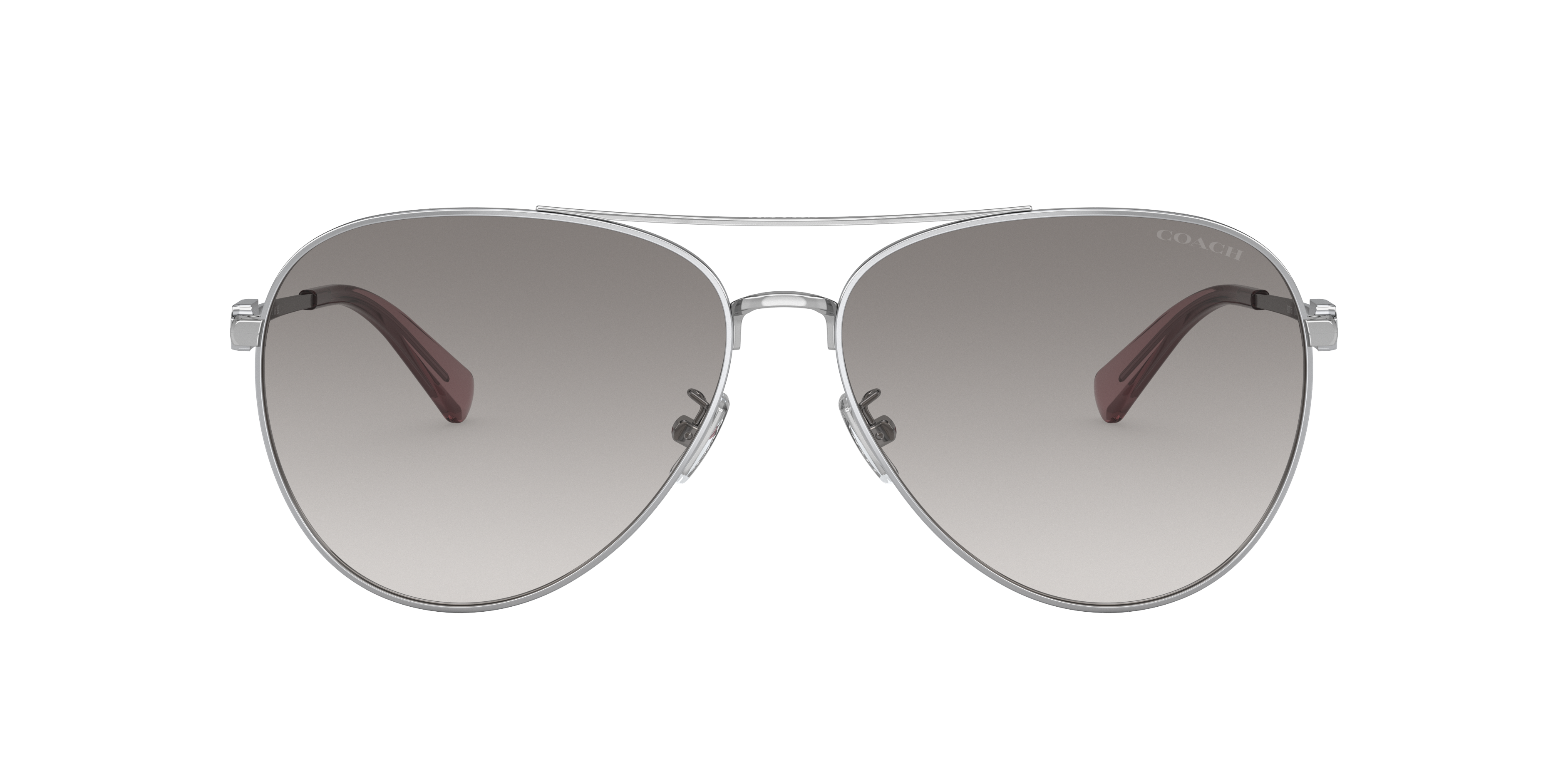 【送料,関税込】 COACHサングラス CD474 HC7140 Coach HC7140 CD474 XL (61 - 14) with Grey lenses and Silver
