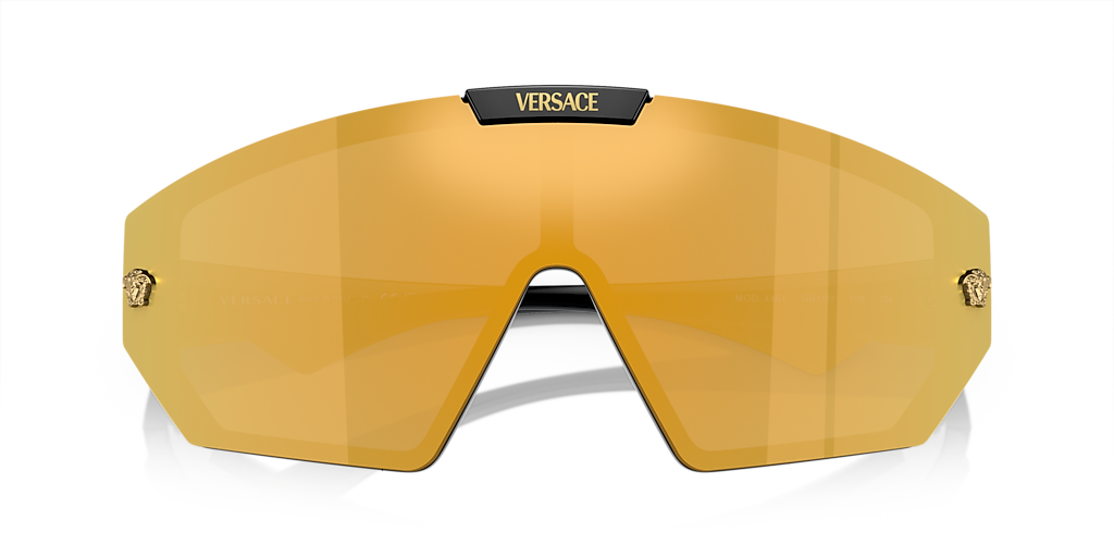 Versace VE4461 L (0 - 147) with Grey lenses and Black frame