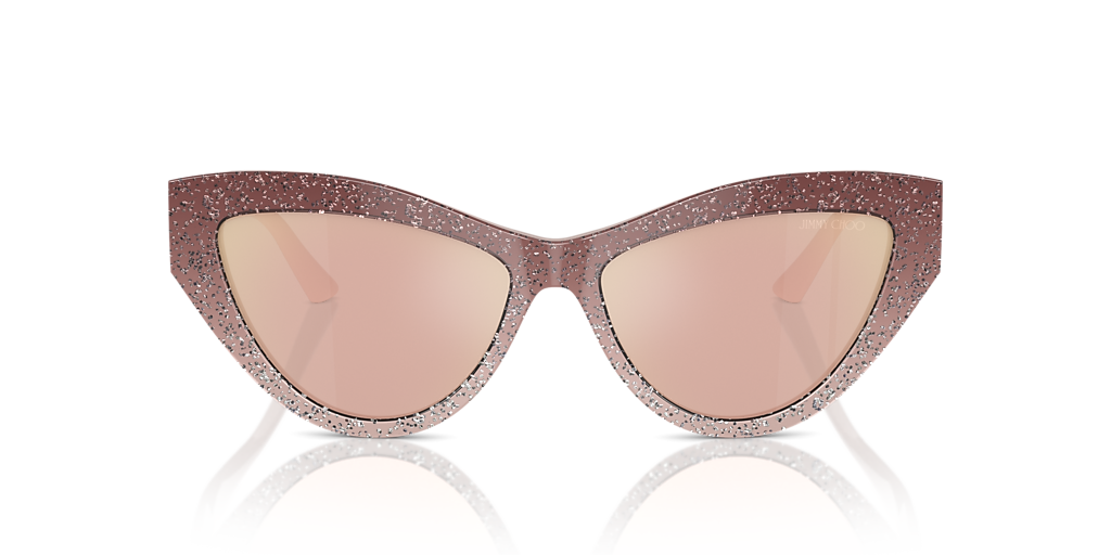 Jimmy Choo JC5004 M (55 - 15) with Pink lenses and Pink  display picture 2