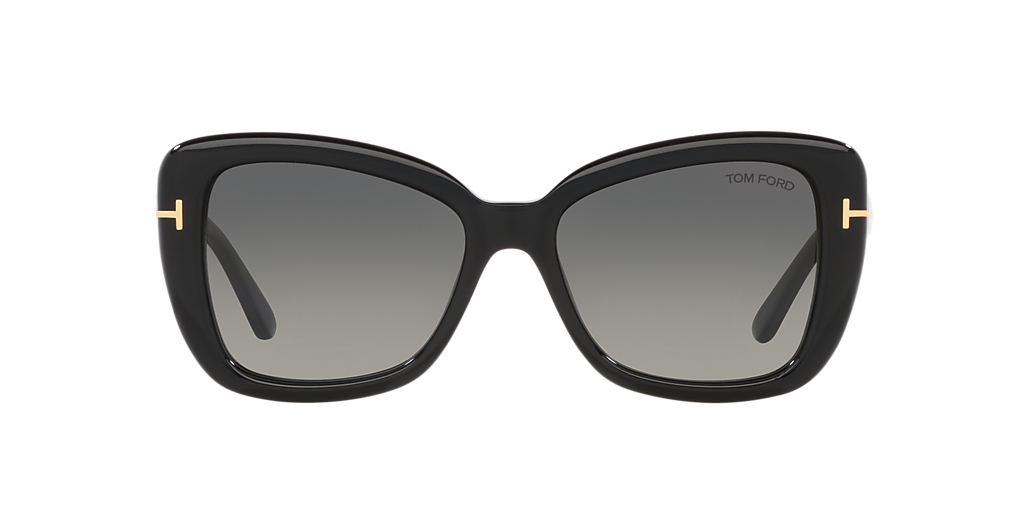 Tom Ford FT1008 XXL (55 - 17) with Grey lenses and Black  display picture 2