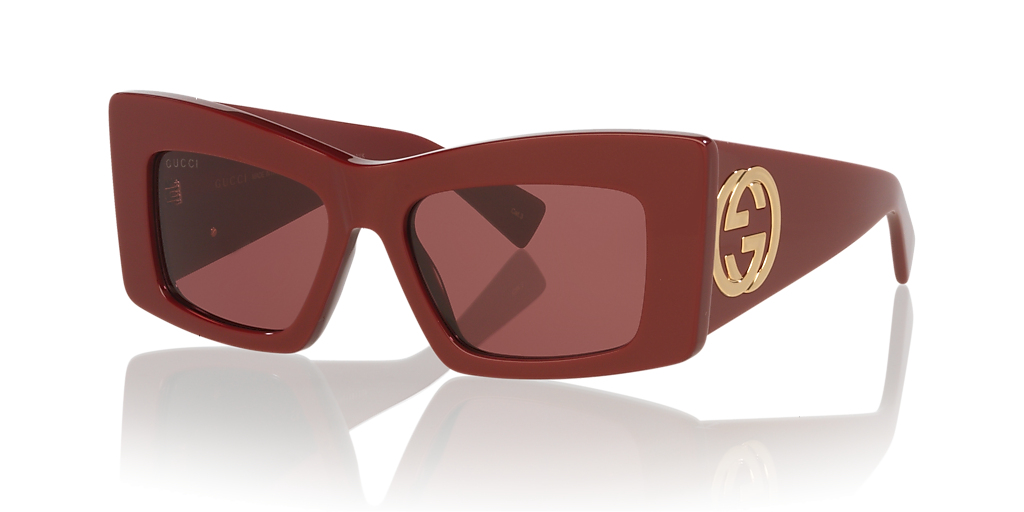 Gucci GG1842S S (53 - 17) with Red lenses and Red frame