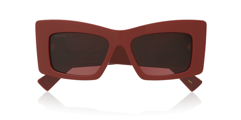 Gucci GG1842S S (53 - 17) with Red lenses and Red frame