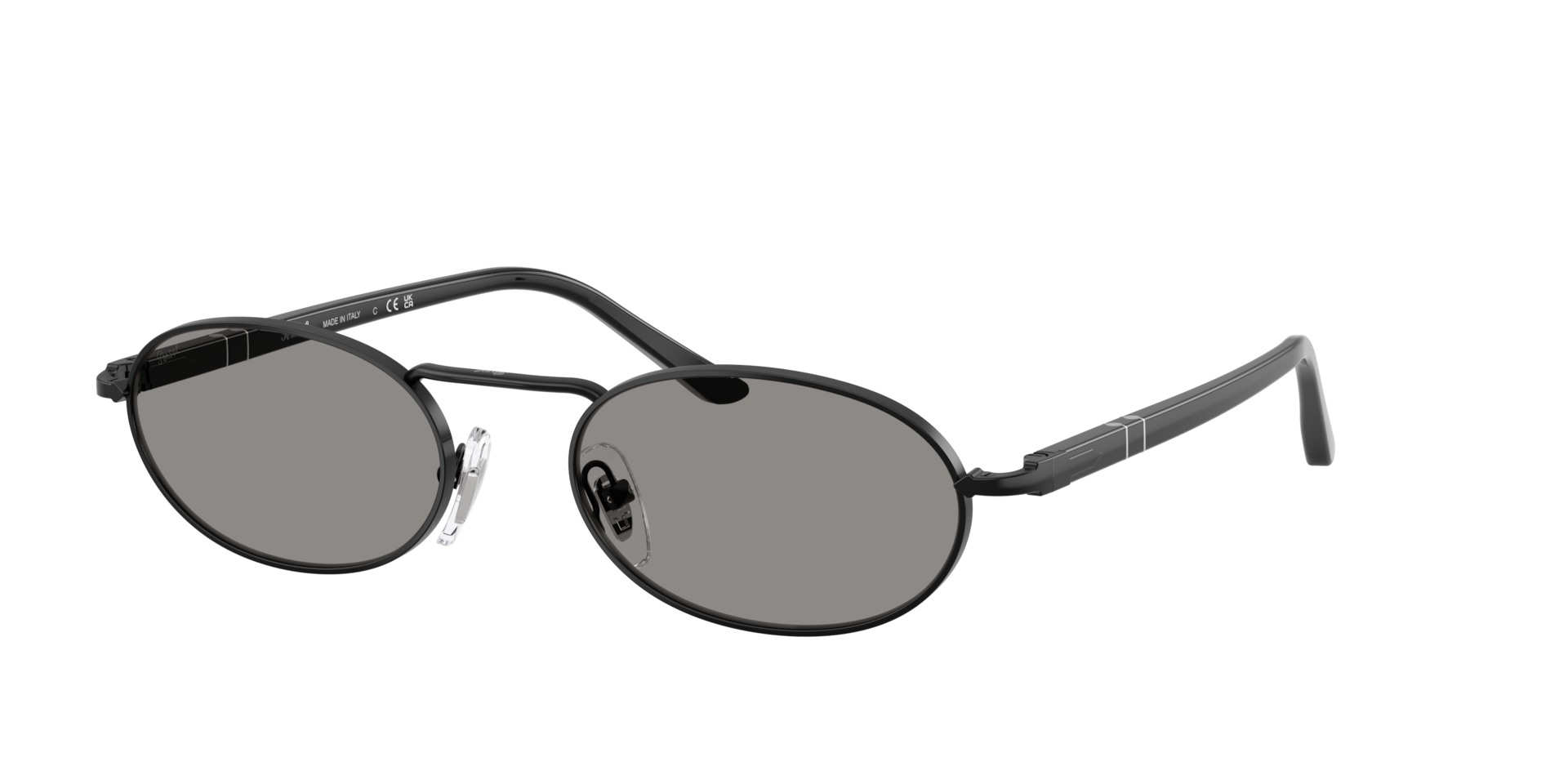 Persol Unisex Sunglass PO1023S -  Frame color: Black, Lens color: Grey
