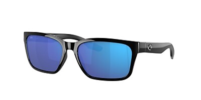 Costa 6S9081 Palmas 57 Blue Mirror & Black Polarized Sunglasses 