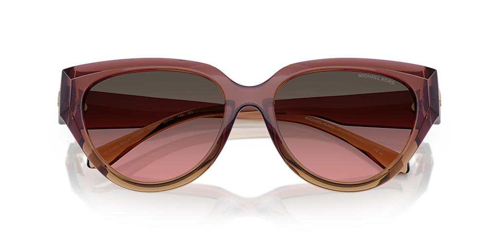 Michael Kors MK2241U Boca Raton L (55 17) with Brown lenses and