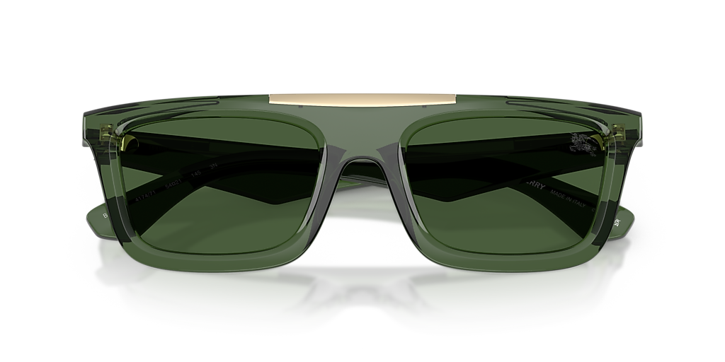 Burberry Olive Green Sunglasses with Blue Case *Unisex!* 0BE4475U__30029A__P21__noshad_  main image 2