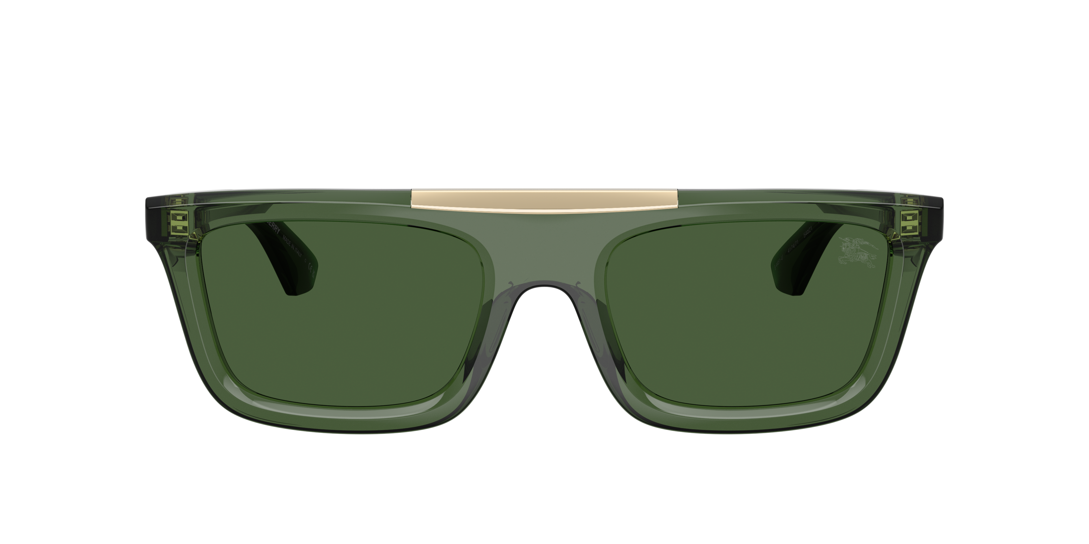 Burberry BE4451U L (54 - 21) with Green lenses and Green frame