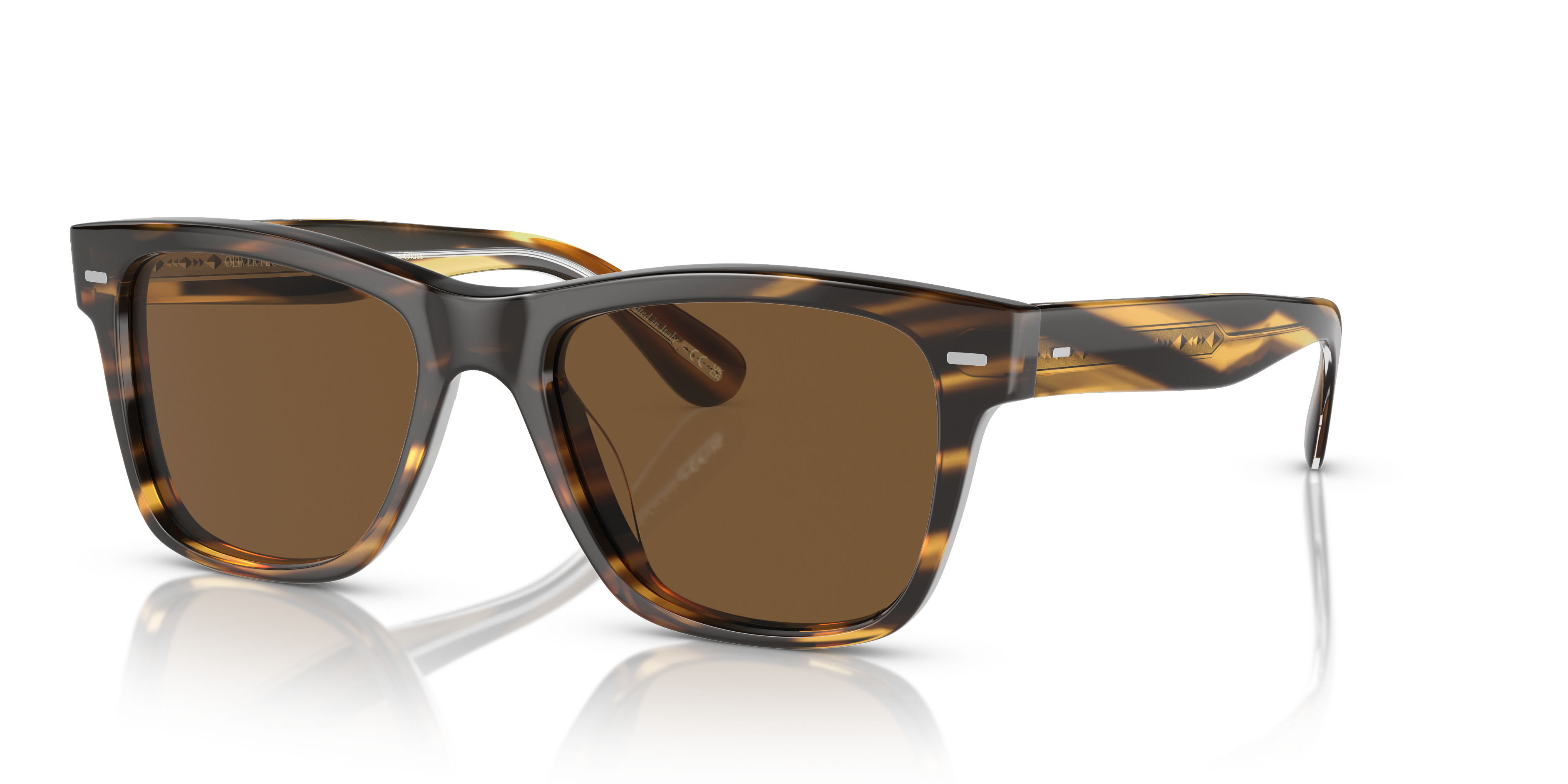OLIVER PEOPLES　Oliver Sun　サングラス　OV5393SU Oliver Peoples OV5393SU Oliver Sun XL (54 - 19) with Brown