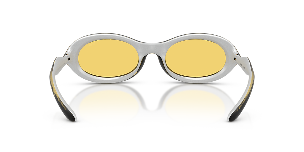 DIESEL DL3011U Yellow Metallic - Unisex Sunglasses, Yellow Lens