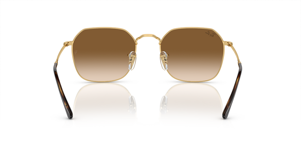 BURBERRY キルティンクフトトロストリンクコト 8113254 B8626 Ray-Ban RB3694 Jim XL (55 - 20) with Brown lenses and Gold