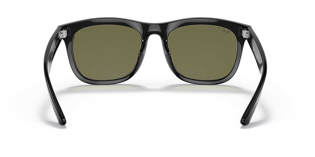 RAY-BAN RB4260D Black - Unisex Sunglasses, G-15 Green Lens