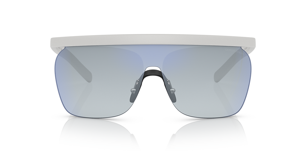 Giorgio Armani AR8169 S (0 - 133) with Blue lenses and White frame