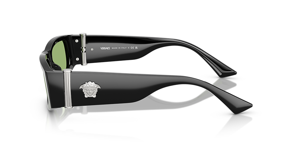 Versace VE4476U XXL (55 - 16) with Green lenses and Black frame