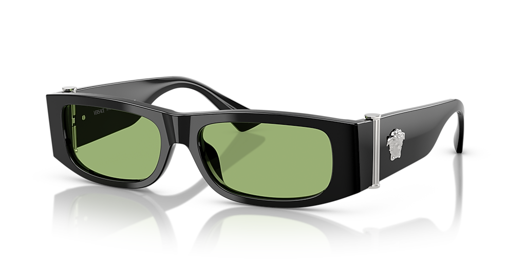 Versace VE4476U XXL (55 - 16) with Green lenses and Black frame