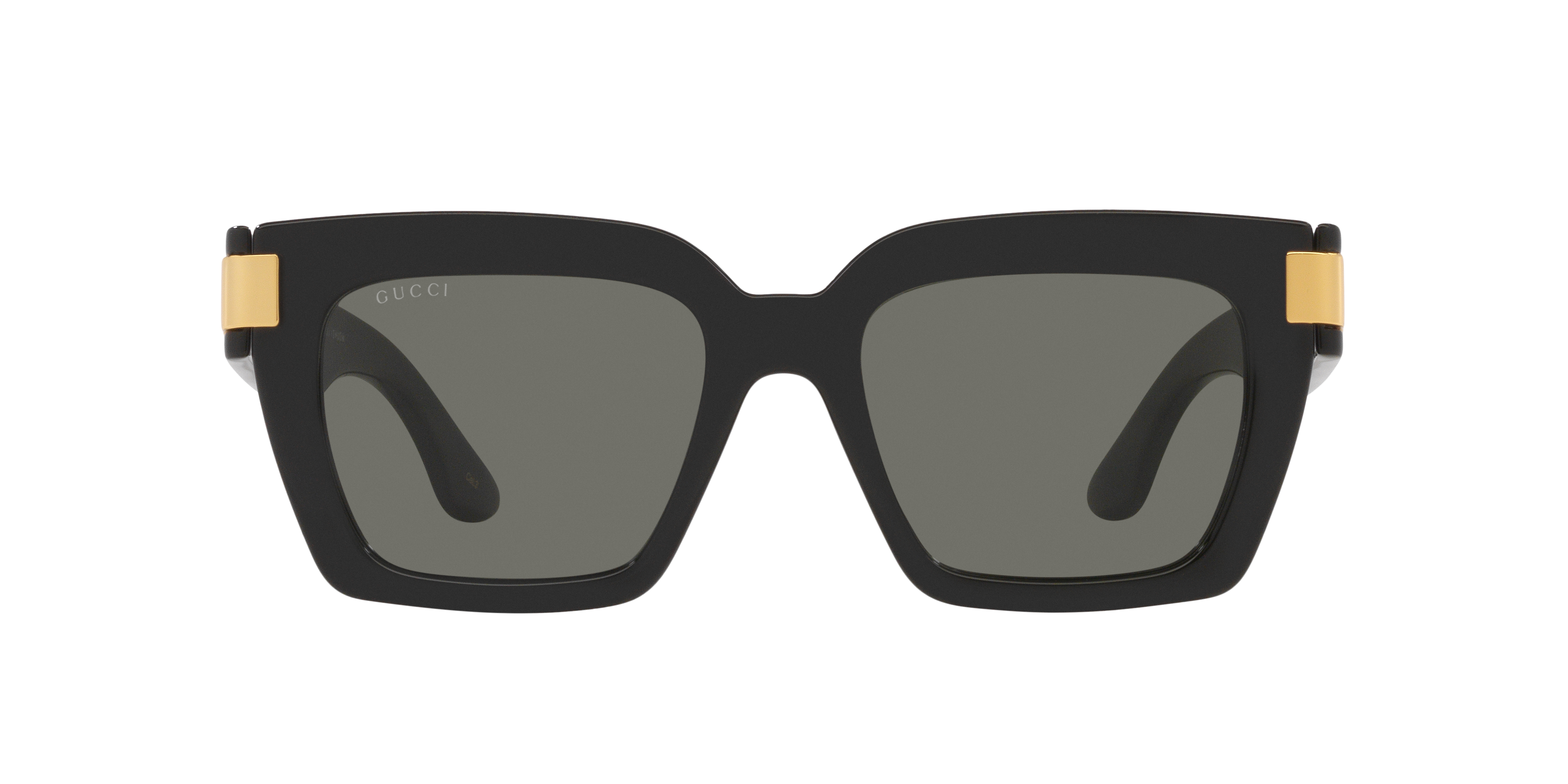Gucci GG1689S M (54 - 19) with Grey lenses and Black frame