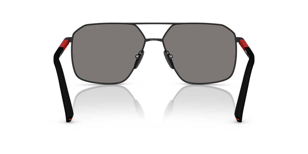 Prada Linea Rossa PS A50S XL (60 - 14) with Grey lenses and Black