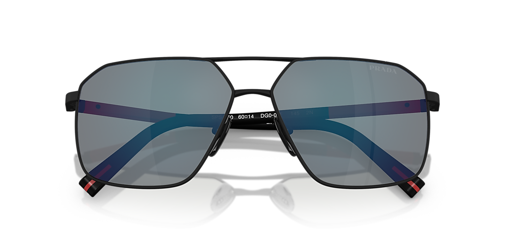 Prada Linea Rossa PS A50S XL (60 - 14) with Grey lenses and Black