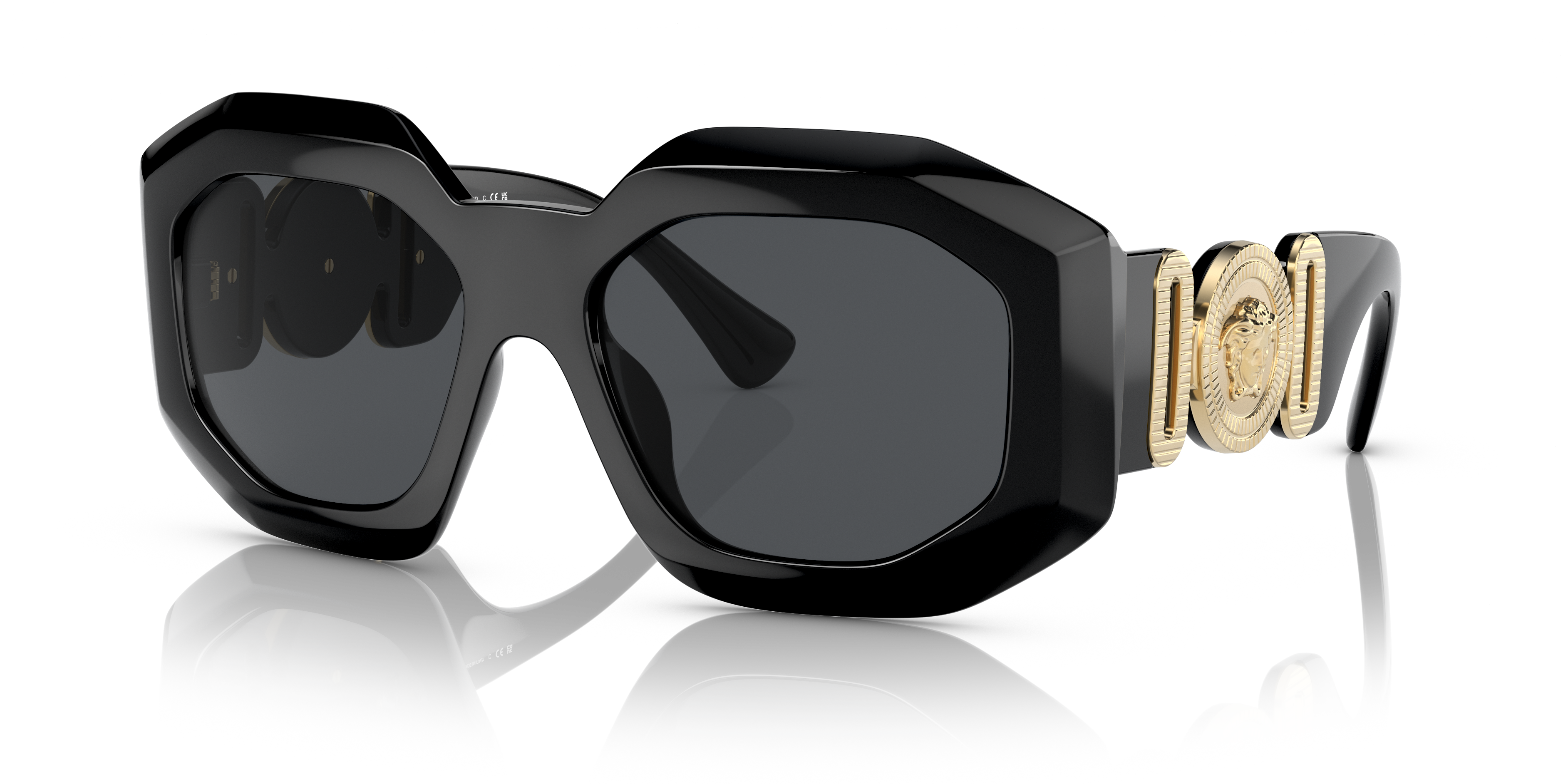 Versace VE4424U L (56 - 18) with Grey lenses and Black frame