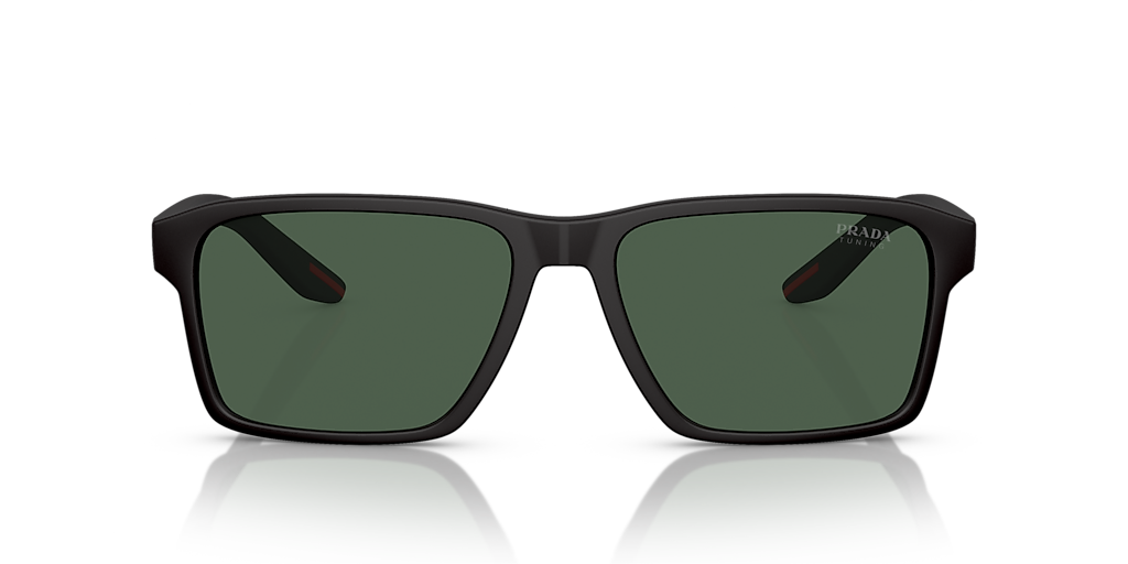 PRADA 長方形フレムサンクラス 05YSSOLE DG006U Prada Linea Rossa PS 05YS XXL (58 - 17) met Groen