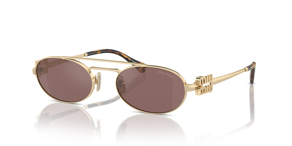 MIU MIU オハルフレムサンクラス MU54ZS ZVN08Z Miu Miu MU 54ZS Sunglasses | LensCrafters