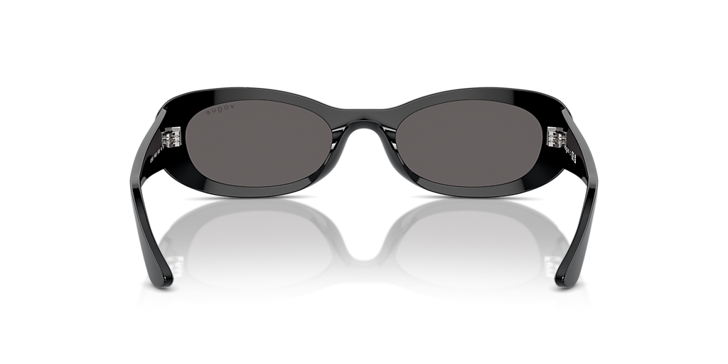 VOGUE EYEWEAR VO5582S Black - Women Sunglasses, Black Smoke Lens