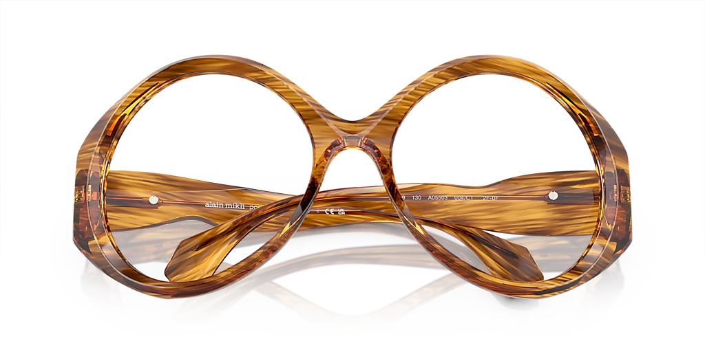 Alain Mikli A05503 XXL (62 - 19) with Brown lenses and Brown frame