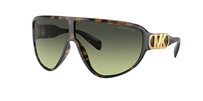 Michael Kors MK2194 Empire Shield 69 Dark Brown & Brown 